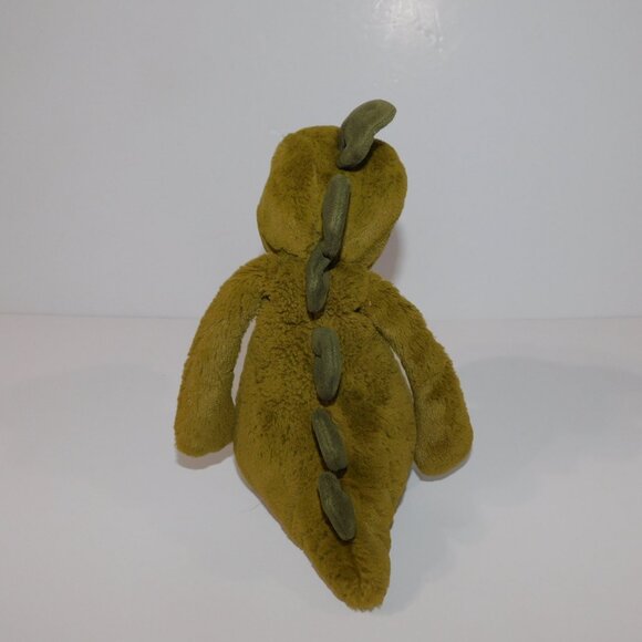 Jellycat Green Bashful Dino Medium 12" plush Stuffed Dinosaur Lovey - Picture 5 of 5